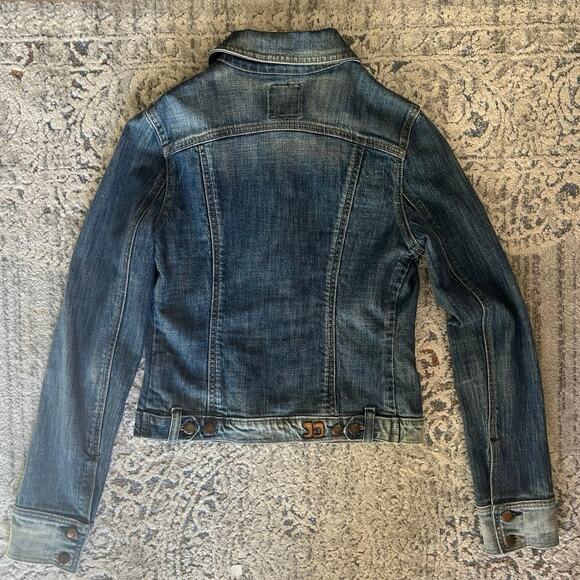 Joe’s Jeans Denim Classic Trucker Style Jean Jacket Size Medium - Picture 6 of 12